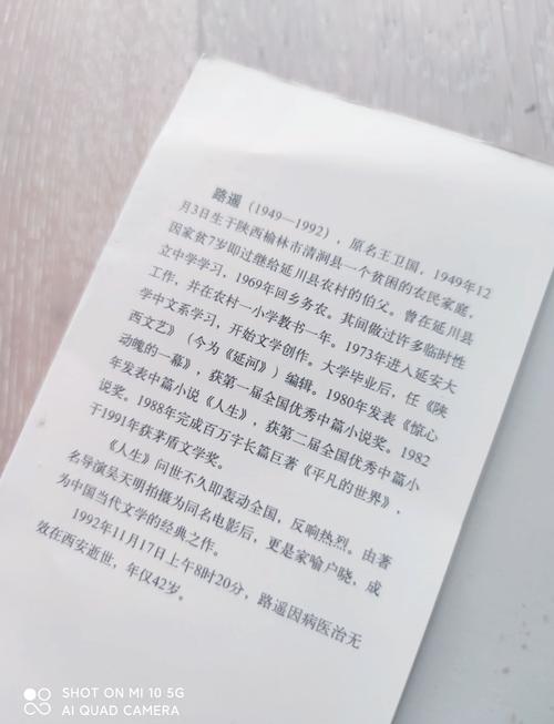 路遥《人生》全文在线阅读 - 经典文学名著免费阅读